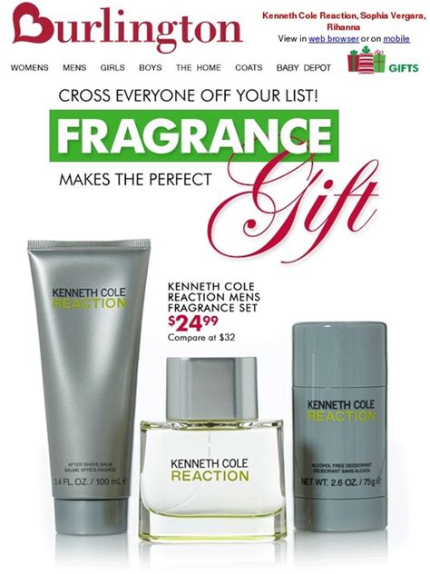 burlington coat factory perfume gift sets